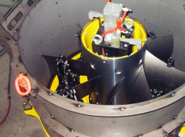Manual equipment for the assembly of turbine propellers for snow guns in a robotized welding process Manual equipment for the assembly of turbine propellers for snow guns in a robotized welding process